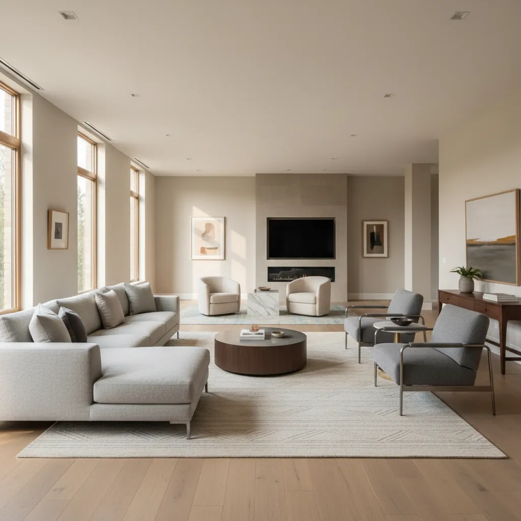 How Interior Designers Plan Furniture Layouts for Long Living Rooms