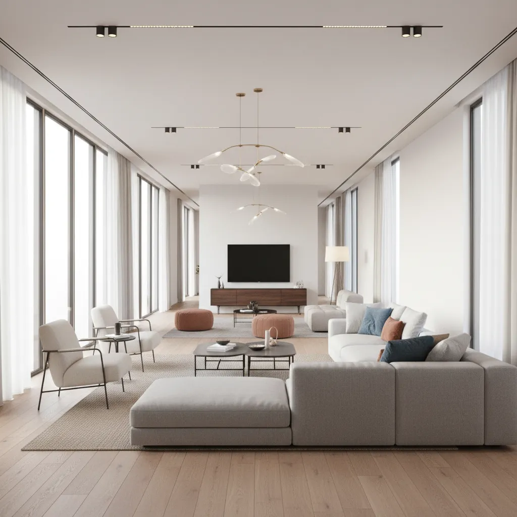 Best Furniture Arrangements for Long Narrow Living Rooms: Layout Style Comparison: A practical comparison of four layout styles that actually work in long narrow living rooms, with real designer insights on when to use each one.