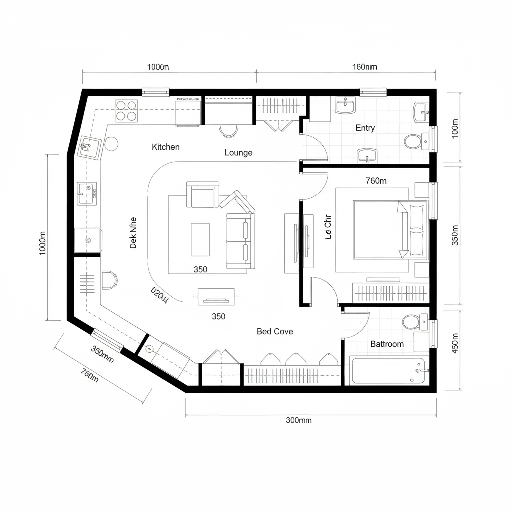 Small Studio Layout – Loop Circuit