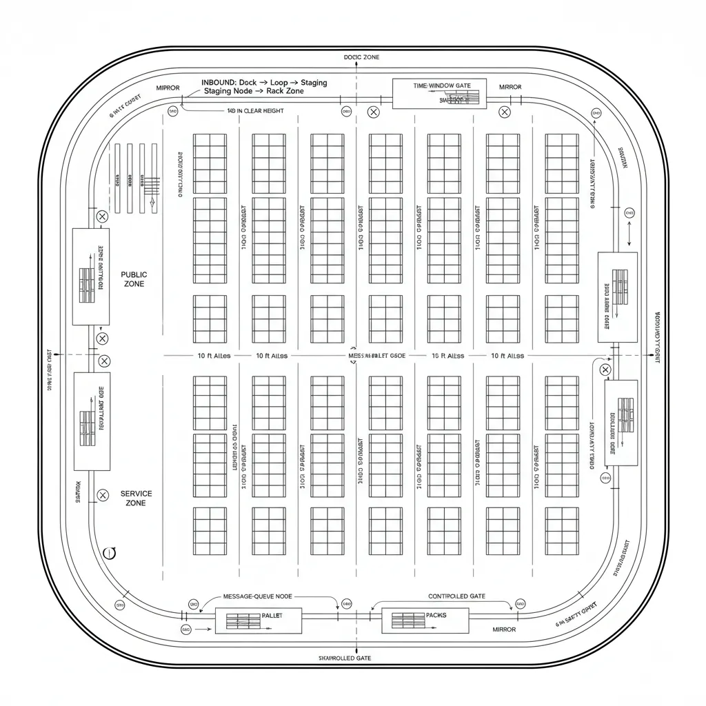 Loop Circulation with Smart Staging Nodes