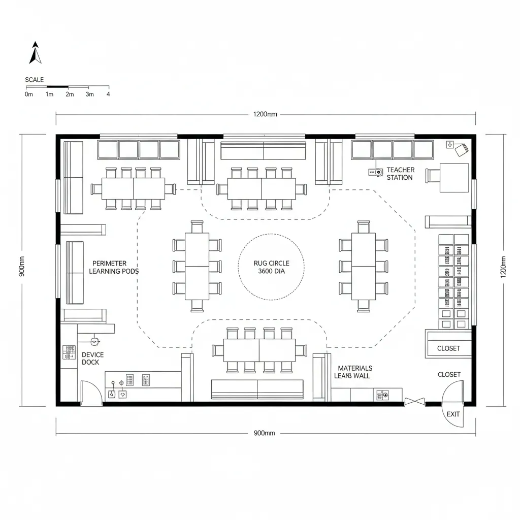 Loop Studio: Perimeter Pods + Central Agora
