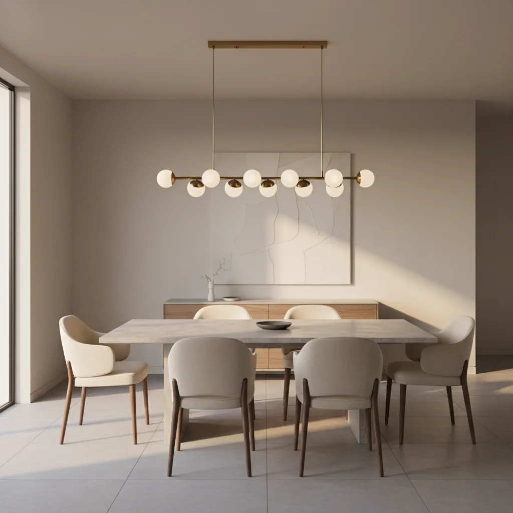 Lighting Design Standards for Dining Rooms with Low Ceilings