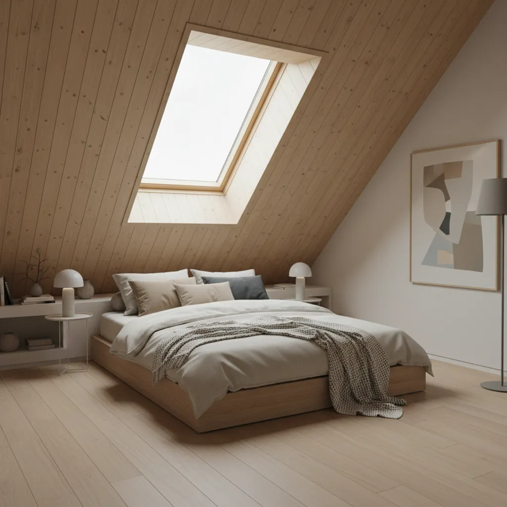 Platform Beds vs Low Beds for Sloped Ceilings