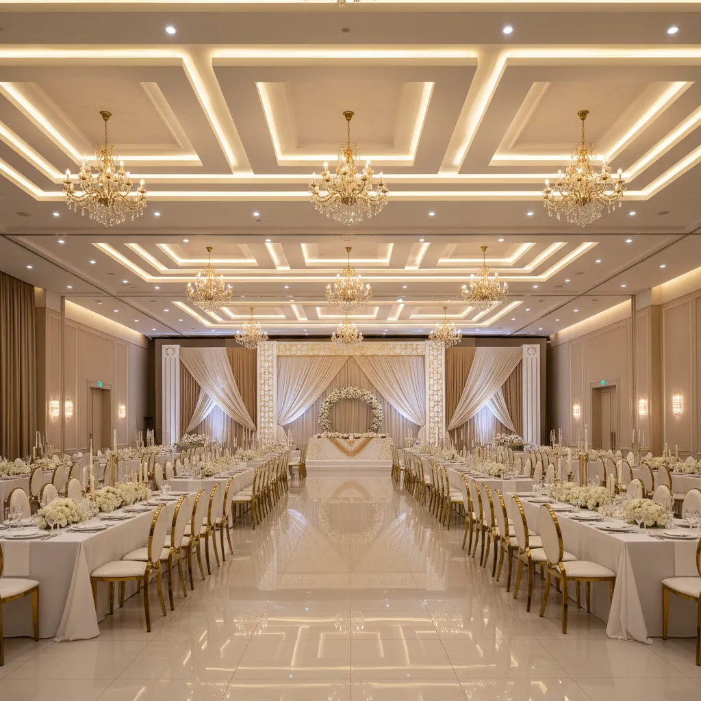 How to Reduce Banquet Hall Interior Design Costs Without Compromising Luxury