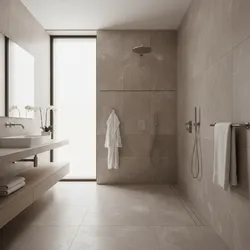 Decorative Wall Drain Covers in Luxury Bathrooms