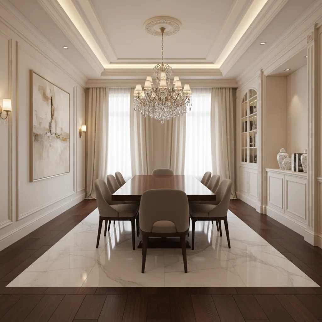 How Restaurants and Luxury Homes Use Crown Molding in Dining Spaces