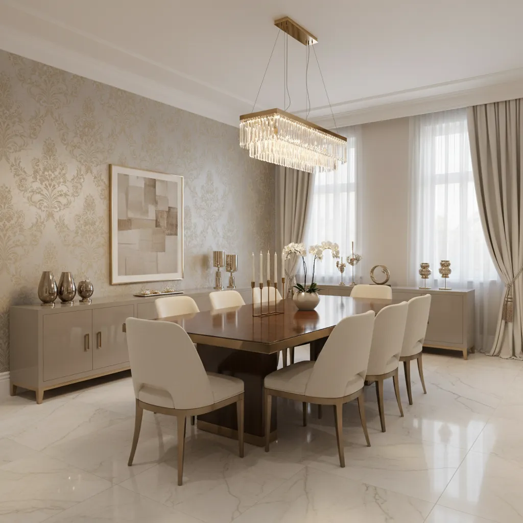 How to Choose the Perfect Luxury Wallpaper for Your Dining Room