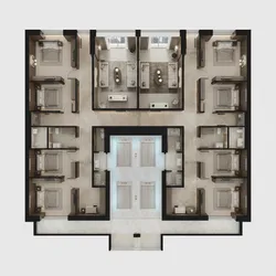 Optimizing Guest Flow and Service Circulation in Luxury Hotel Floor Plans