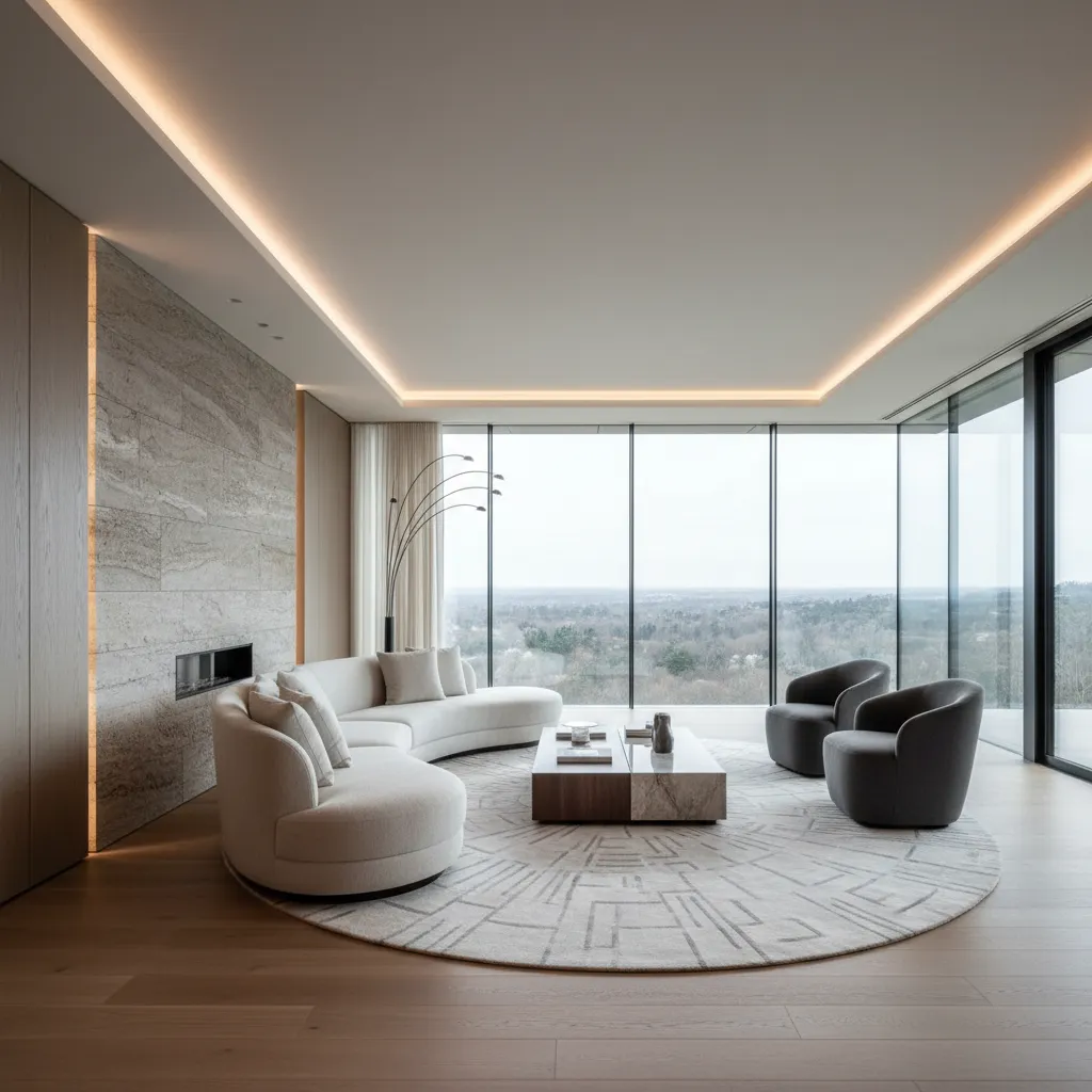 Casas de diseño de lujo interiores: guía real