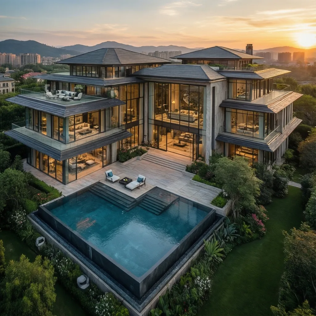 Luxury Mega Mansion Trends: The Future of 20000+ Sq Ft Homes
