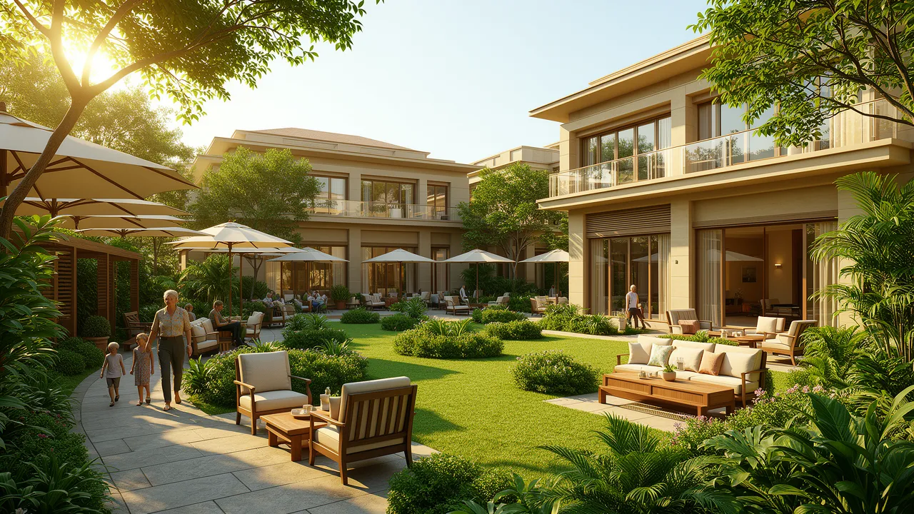 Luxury old age home design ideas for Bangalore