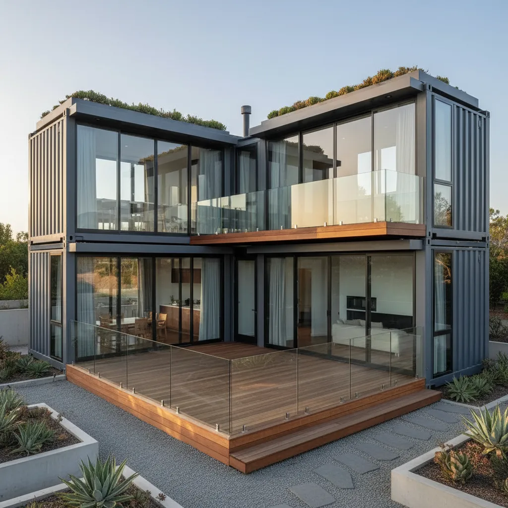 5 Ideas for Luxury Shipping Container Homes