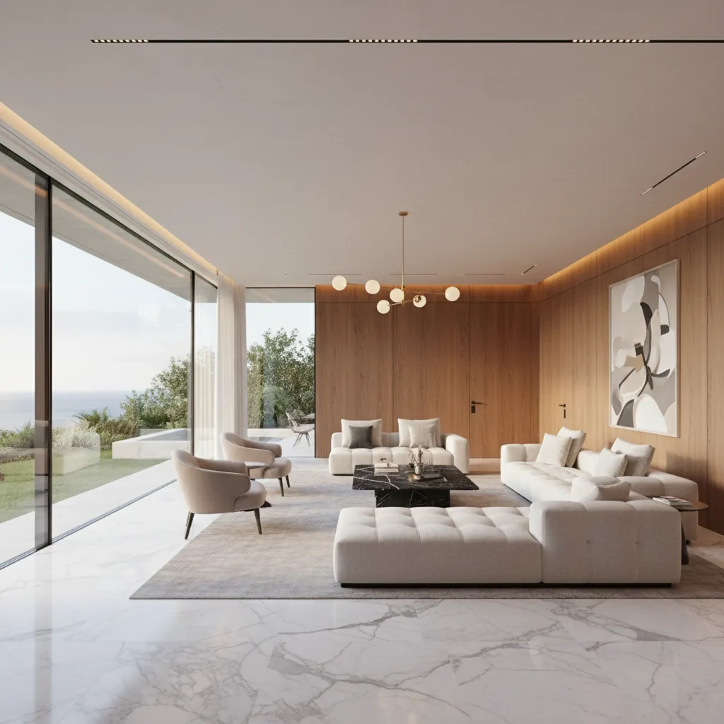 Diseño de interiores para casas y villas de lujo