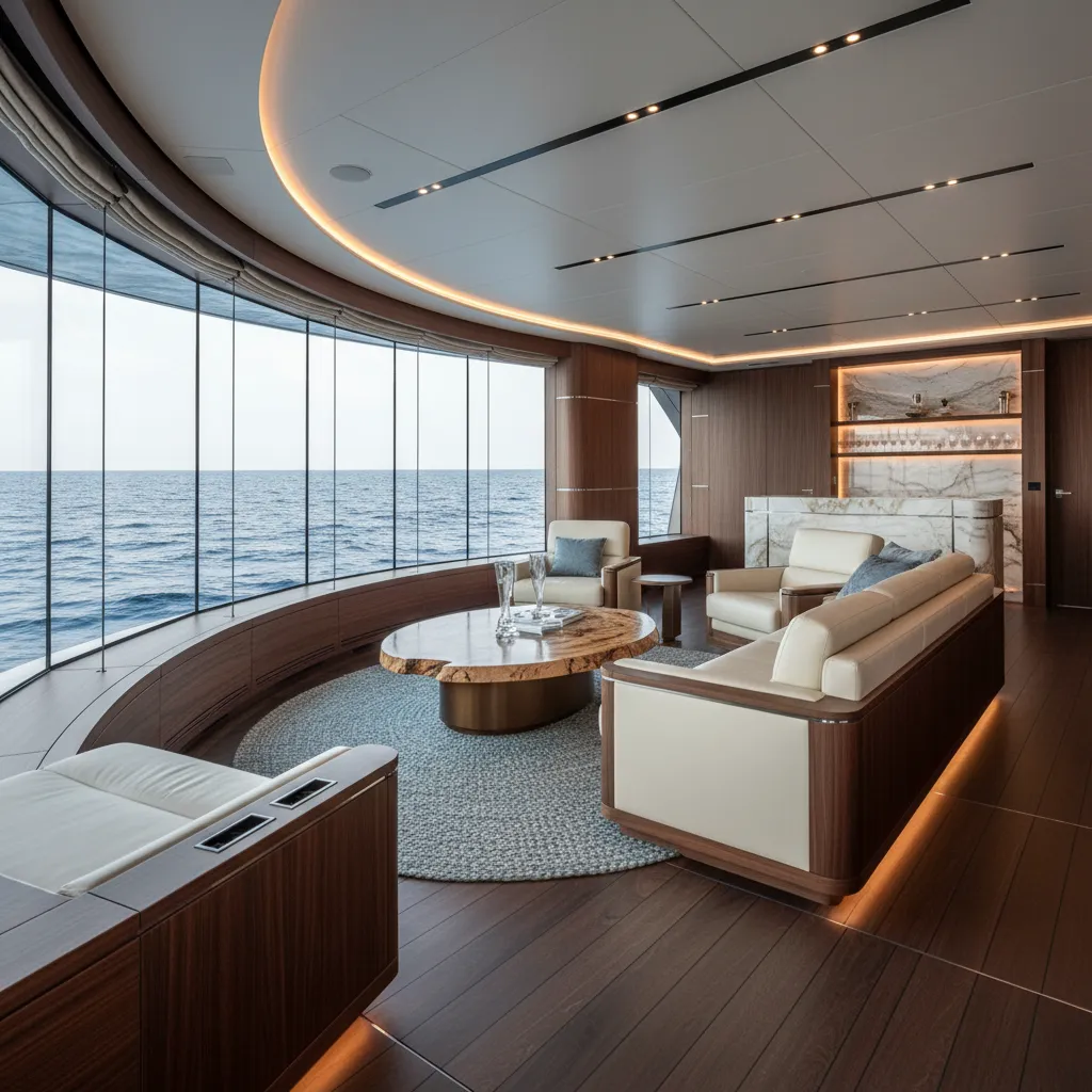 Diseño interior barcos de lujo: claves profesionales