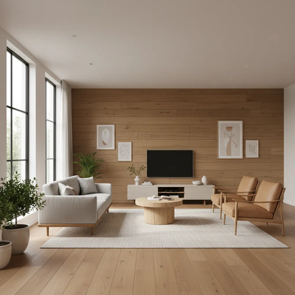 Madera con diseño de interiores: cómo usarla bien