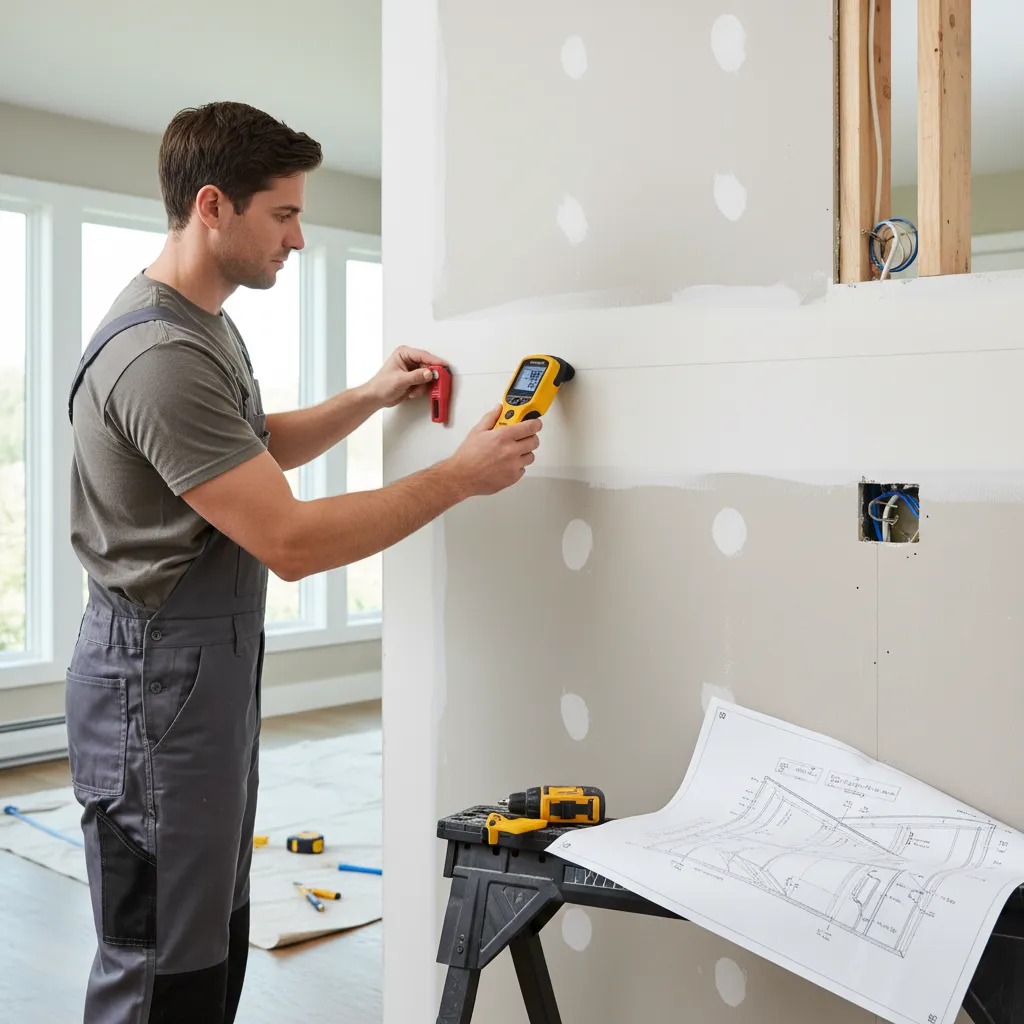 Magnetic vs Electronic Stud Finders for Exterior Walls