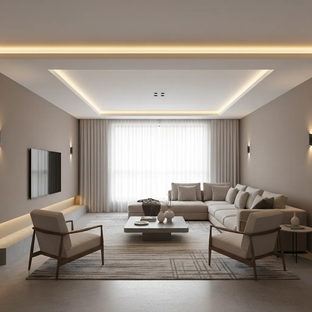 Five main hall false ceiling design ideas for modern homes