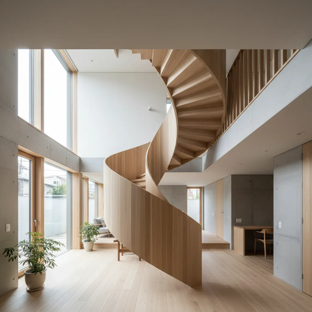 メゾネット階段の風水リスク管理: 住宅購入・設計前に確認したいメゾネット階段の風水チェックポイントと回避アイデア