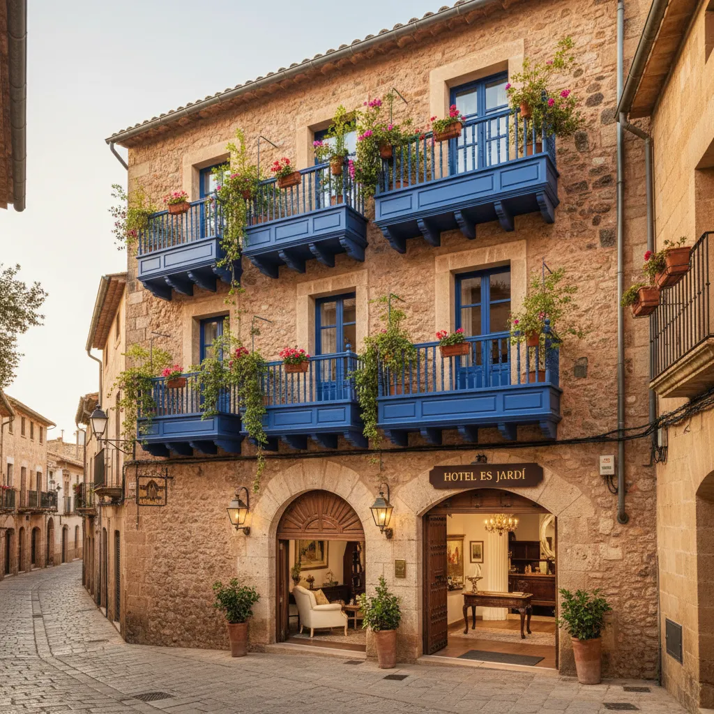 Rehabilitación de edificio histórico convertido en hotel boutique en Mallorca