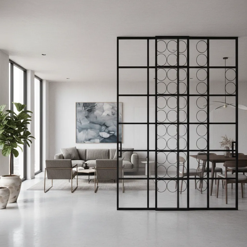 Mamparas de interior para decorar: ideas y usos