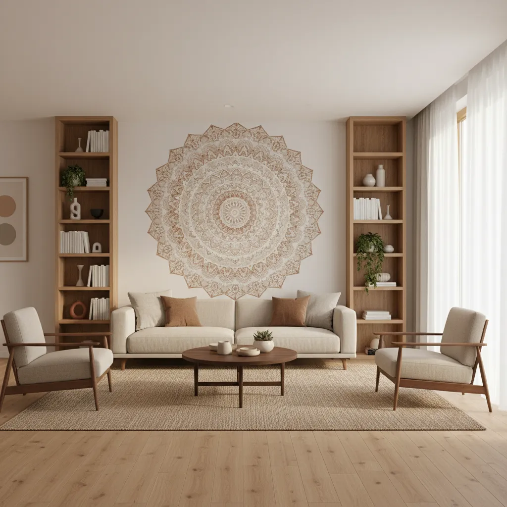 Best Rooms in Your Home for Mandala Wall Designs