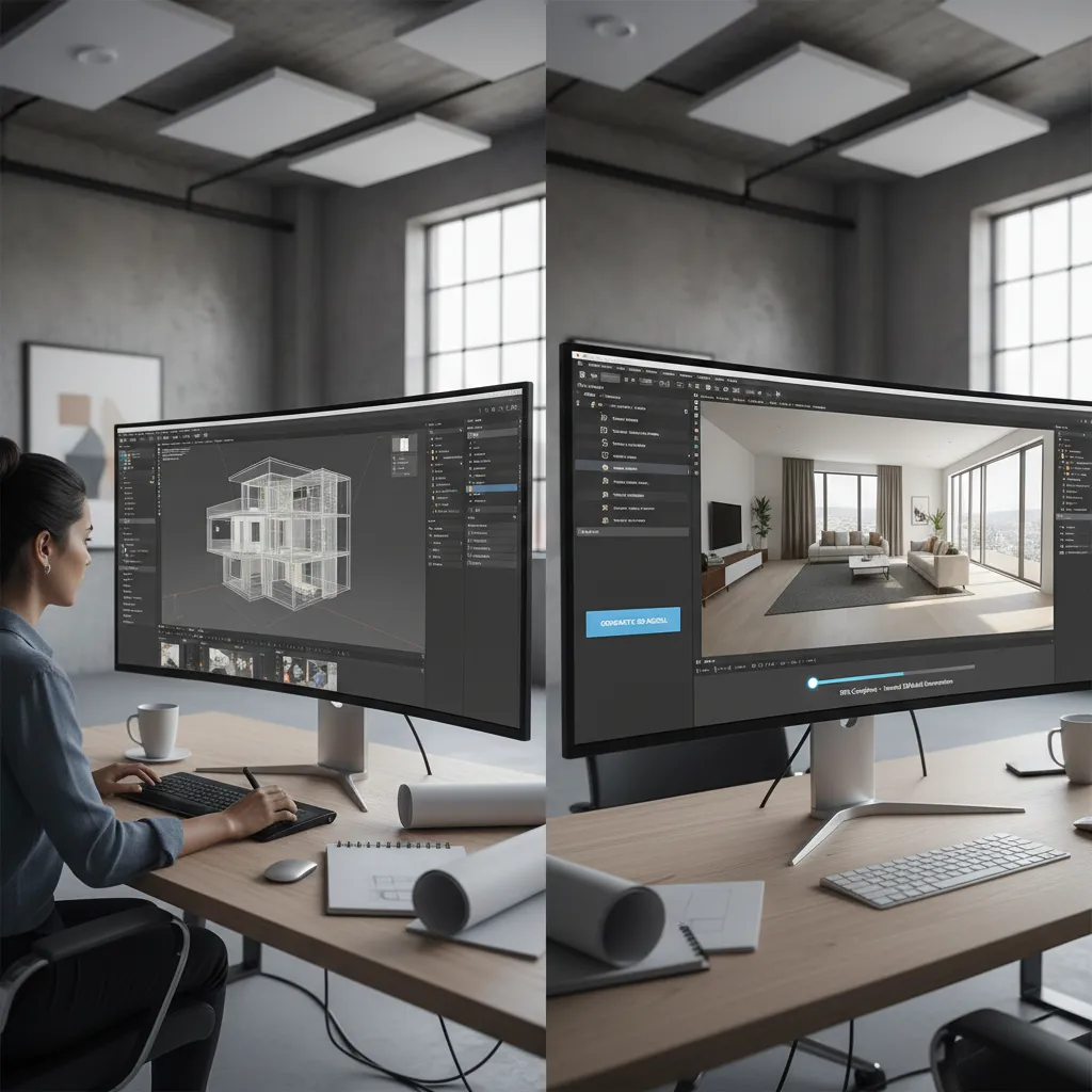 Manual 3D Modeling vs Automated Floor Plan Conversion Tools