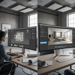 Manual 3D Modeling vs Automated Floor Plan Conversion Tools