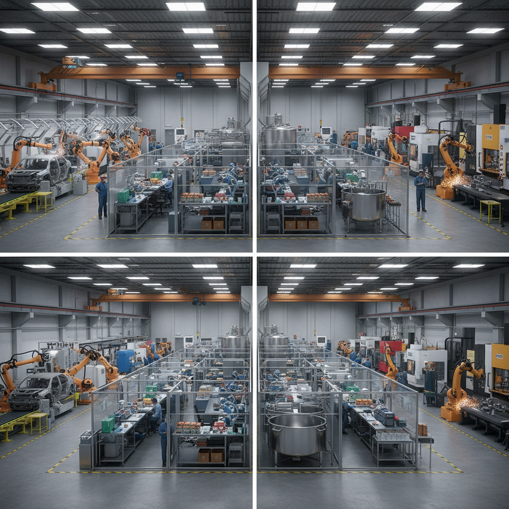 Confused by Shop Floor Layout Requirements by Industry?