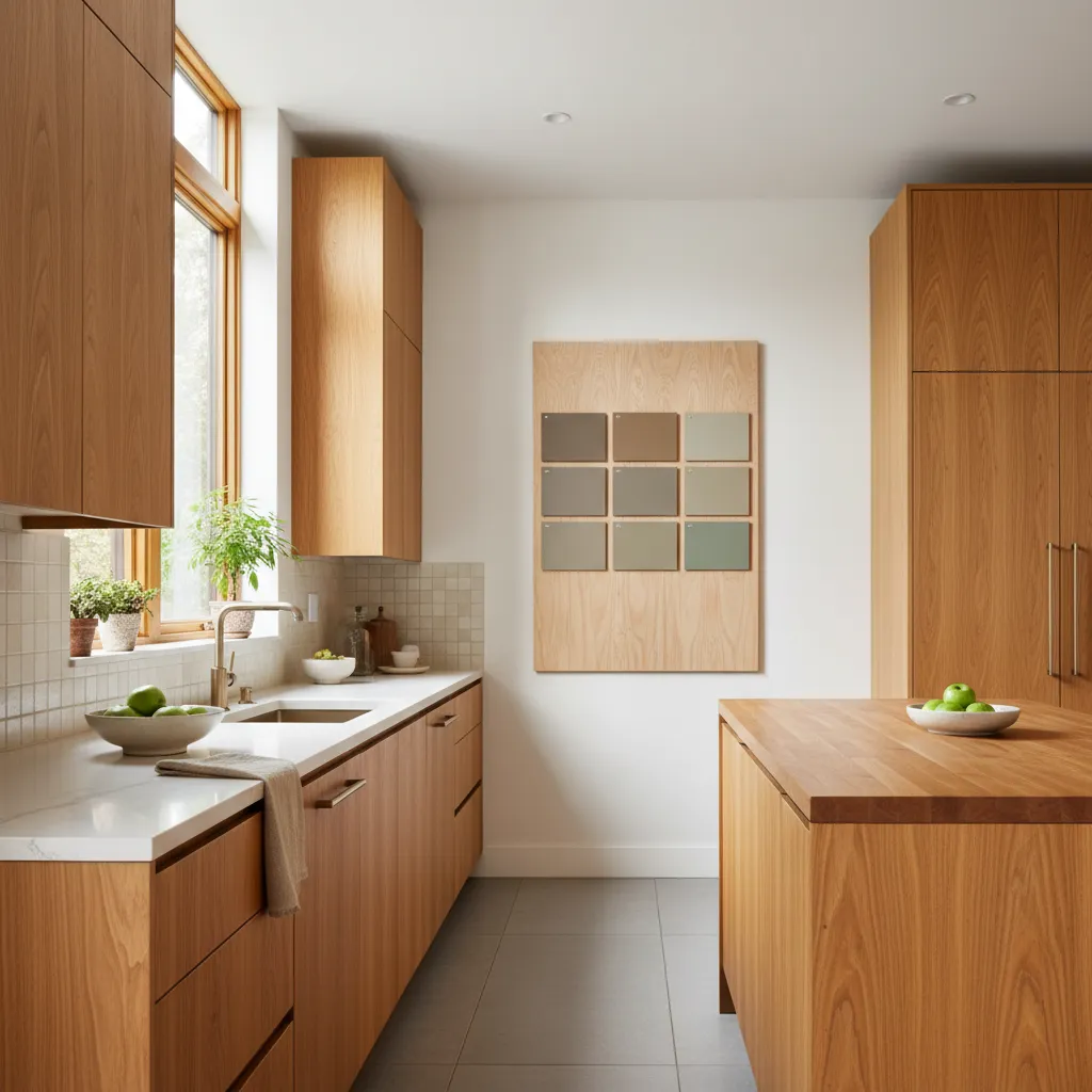 How to Fix Paint Colors That Clash with Maple Cabinets