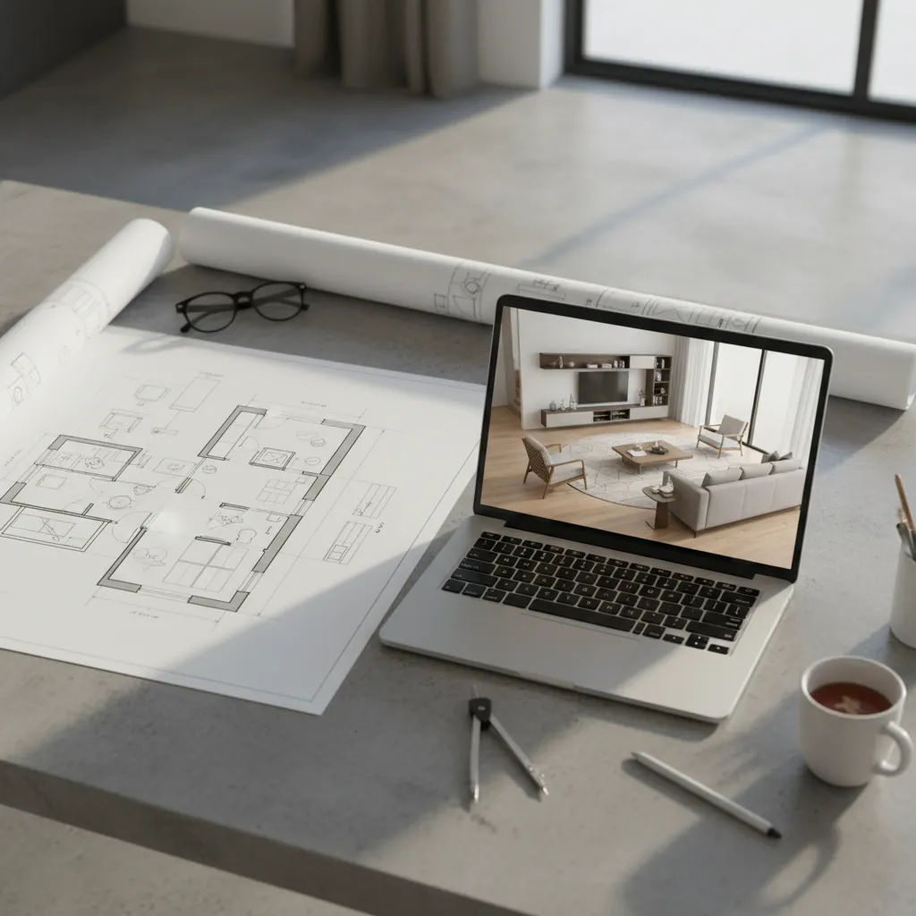 Maquetación para diseño de interiores: guía práctica