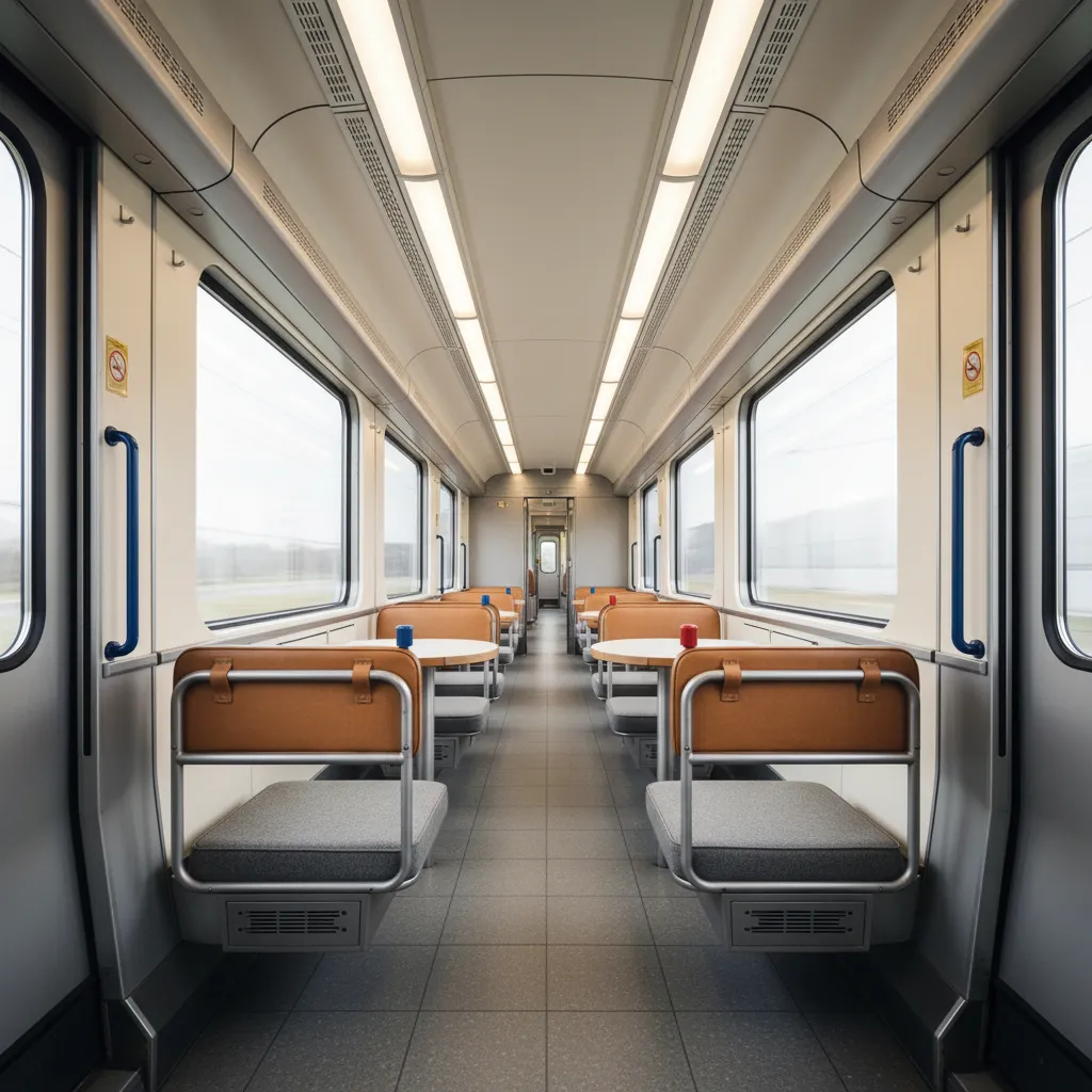 Marcel Breuer y el diseño interior de los trenes