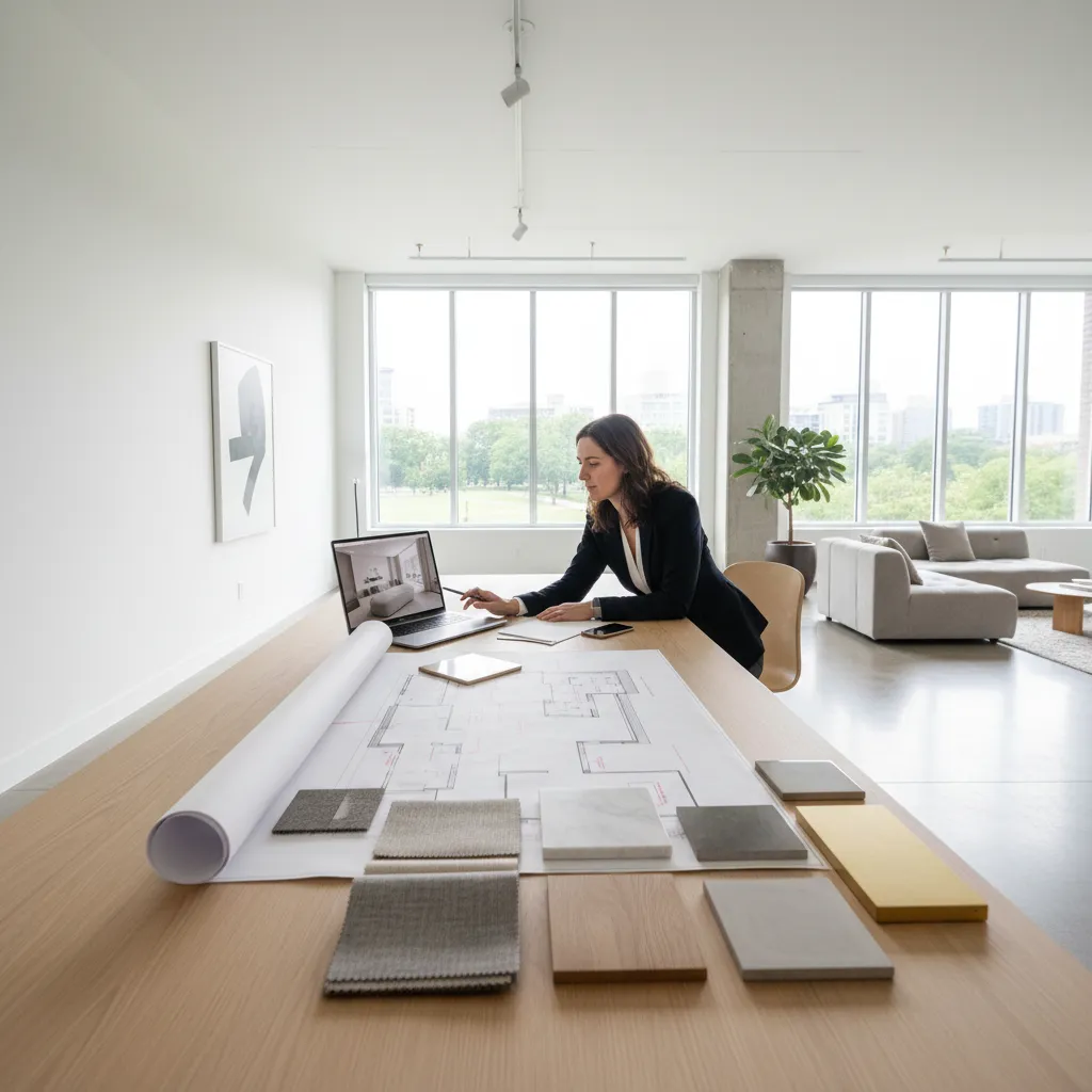 María del Pilar García diseñadora de interiores
