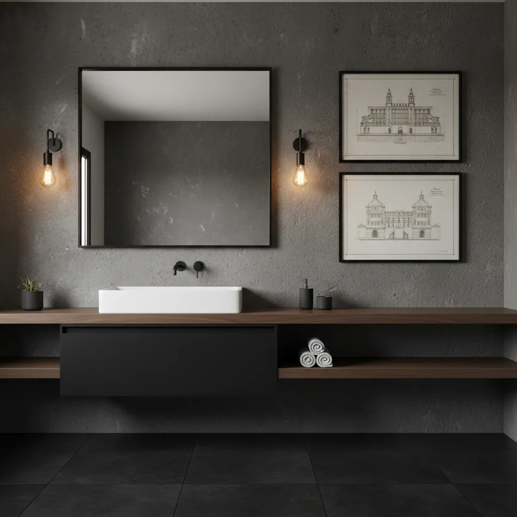 10 Masculine Bathroom Wall Decor Ideas That Instantly Elevate Your Space