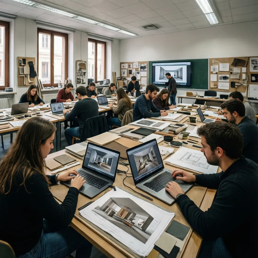 Mejor máster en diseño de interiores en Madrid