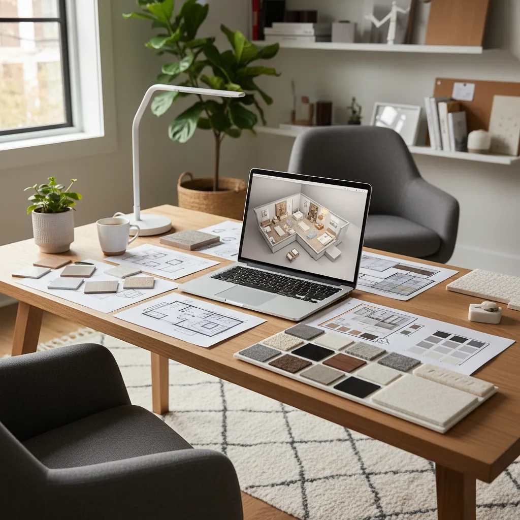 Máster de diseño interiores online: guía realista