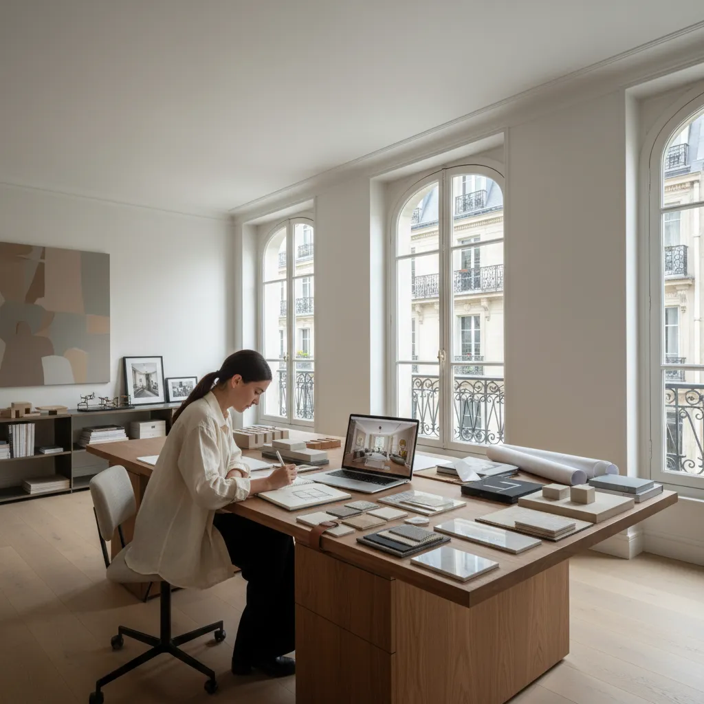 Máster de diseño de interiores en París