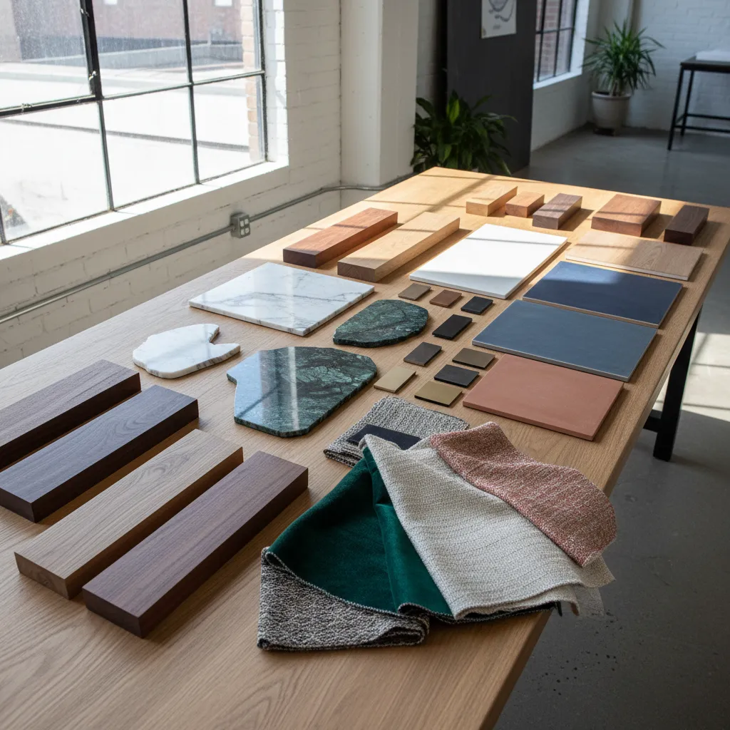 Principales materiales e instalaciones en diseño de interiores