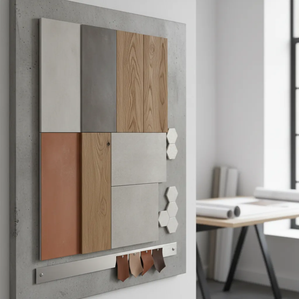 Materiales modernos y económicos para interiores
