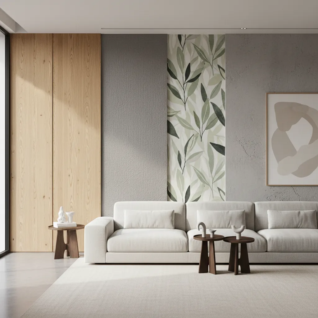 Materiales para decorar las paredes de interior de una casa