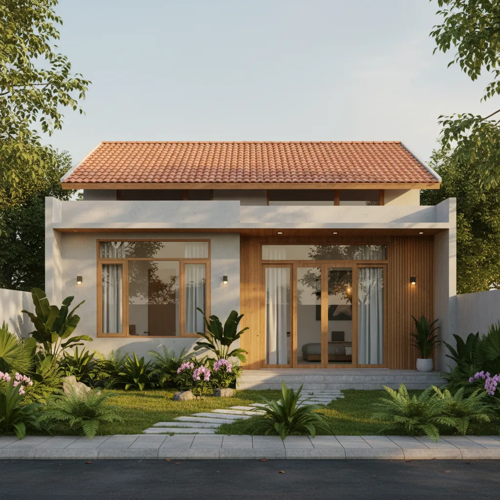 Mẫu thiết kế nhà cấp 4 10x10m đẹp, tối ưu công năng