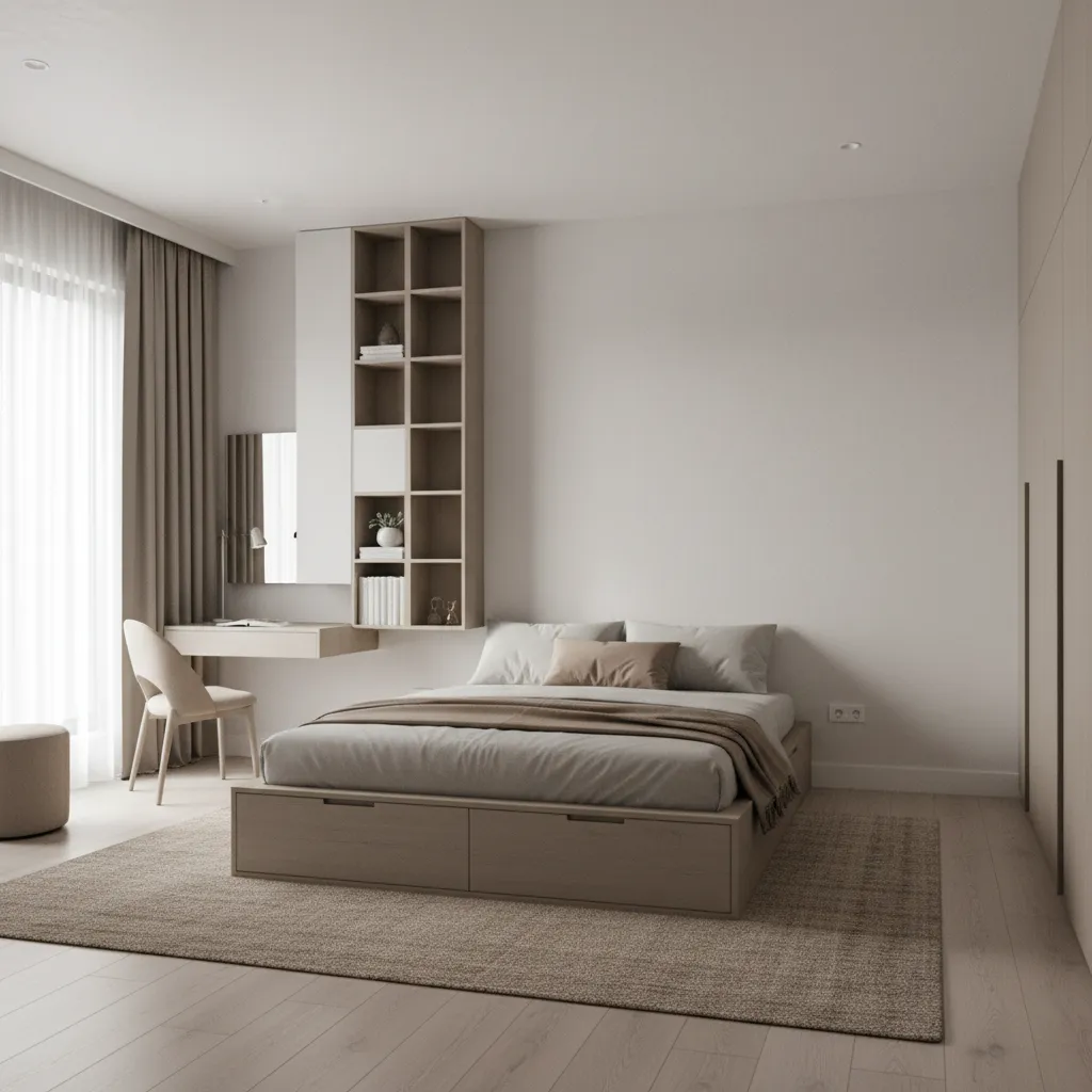 How to Maximize Storage in a 10 x 12 Bedroom Without Adding Bulk