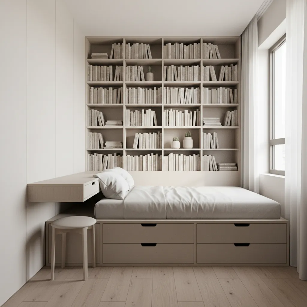 How to Maximize Storage in an 80 Sq Ft Room