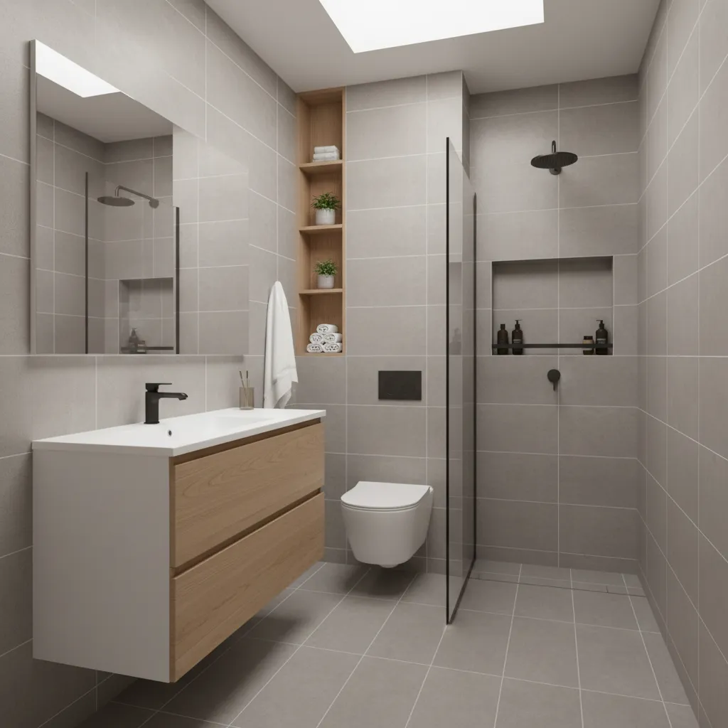 How to Maximize Storage in an 8 x 6 Bathroom