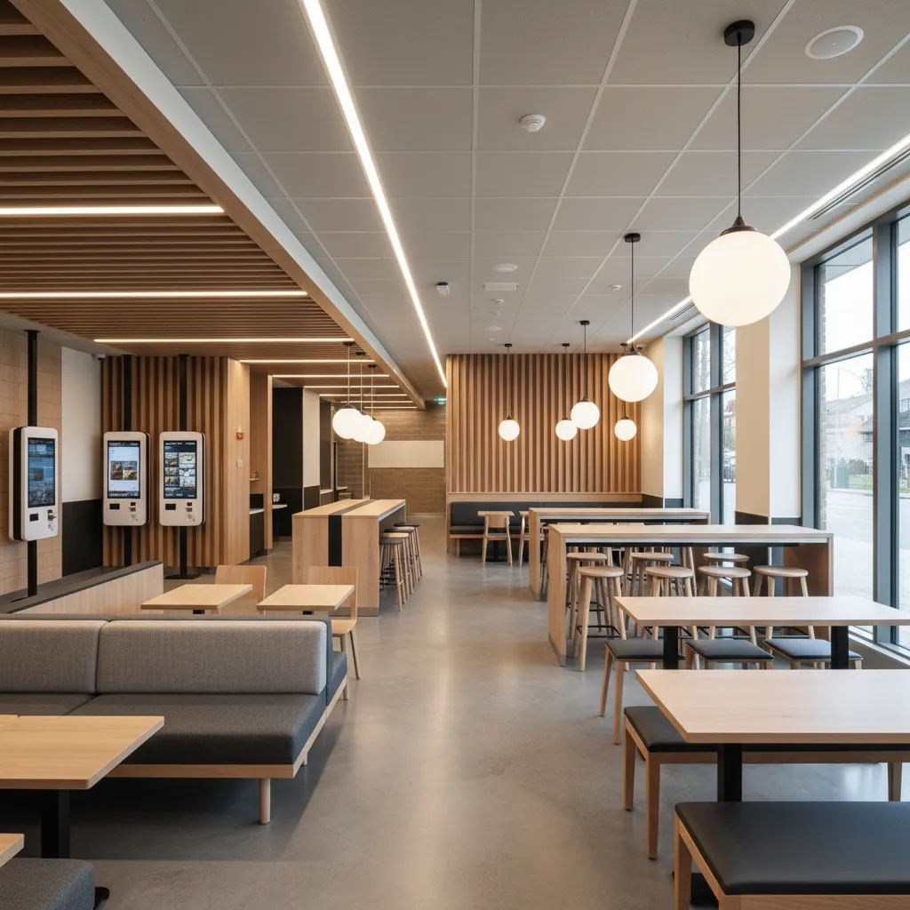 Diseño de interiores McDonalds: claves del nuevo concepto