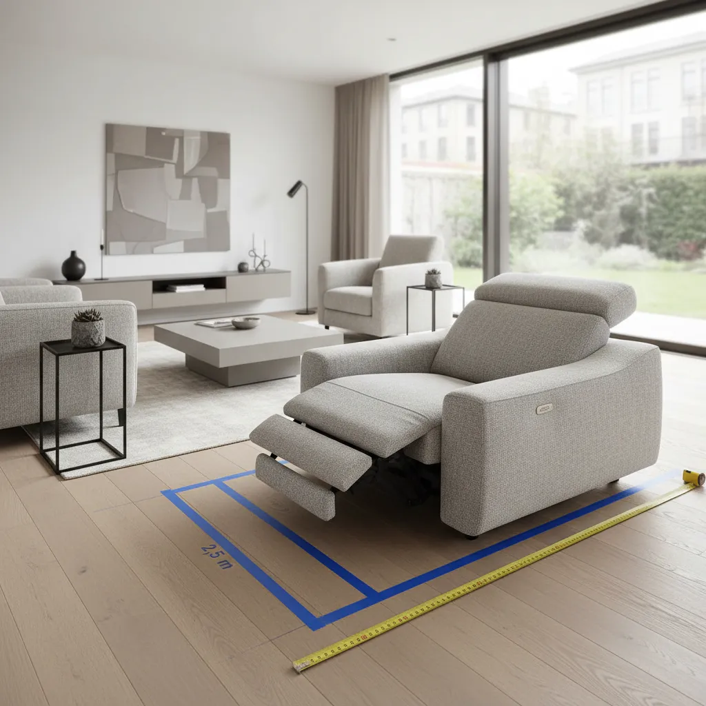 How to Measure Your Living Room for a Reclining Sofa: A practical measurement guide to make sure a reclining sofa fits comfortably before you buy.