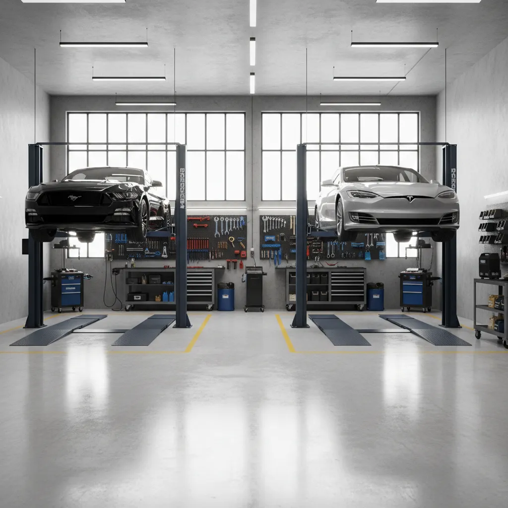 Garage and Workshop Slab Examples