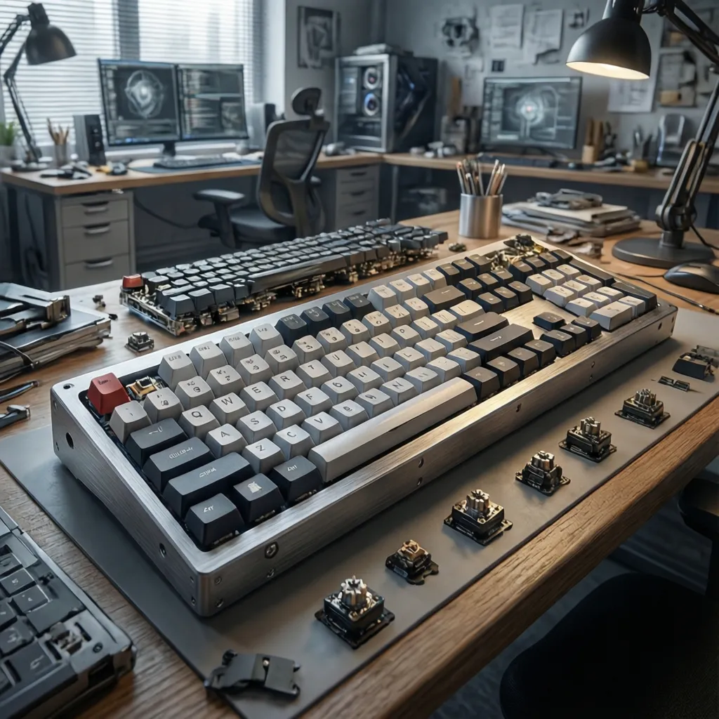 How Mechanical Keyboard Designers Create 3D Models in the Industry