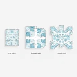 Medical Building Floor Plan Layouts Compared: Clinic vs Hospital vs Outpatient Center