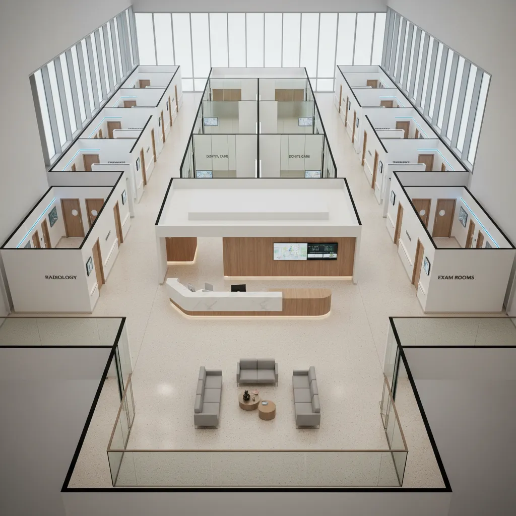 Medical Facility Floor Plan Design for Different Healthcare Specialties