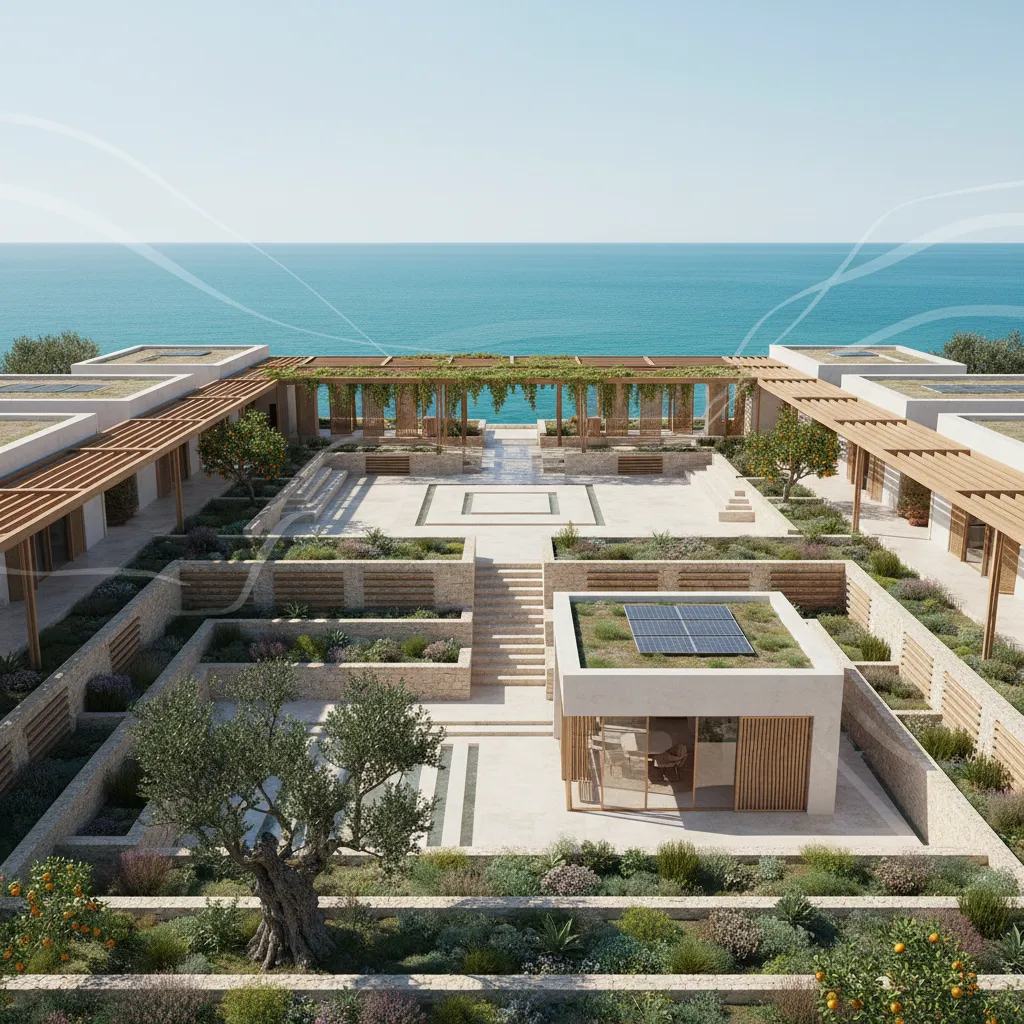 Mediterranean Villa Layout, Recompiled: A futurist designer’s read on sun, shadow, and bandwidth inside a timeless shell